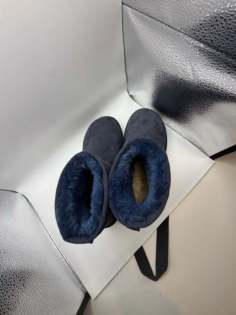 UGG Classic Mini II Boots in Navy Blue